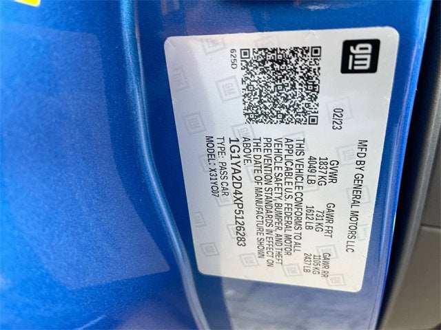 2023 Chevrolet Corvette Stingray 1LT