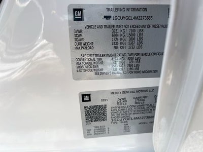 2021 Chevrolet Silverado 1500 LTZ