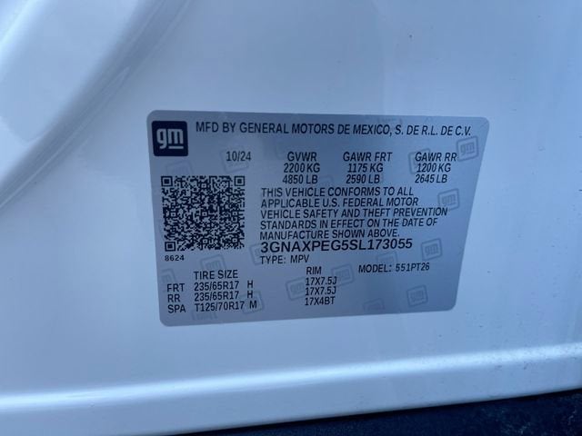 2025 Chevrolet Equinox LT