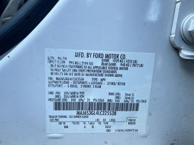 2020 Ford EcoSport SE