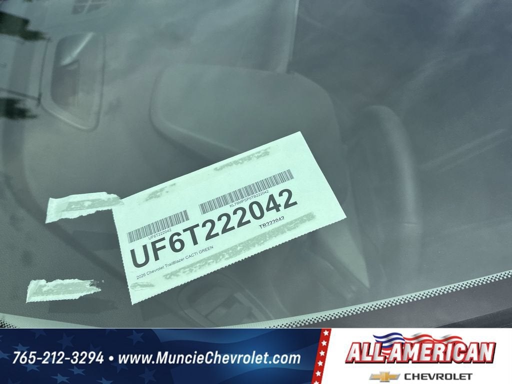 2026 Chevrolet Trailblazer LT