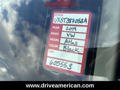2019 Volkswagen Atlas 3.6L V6 SEL