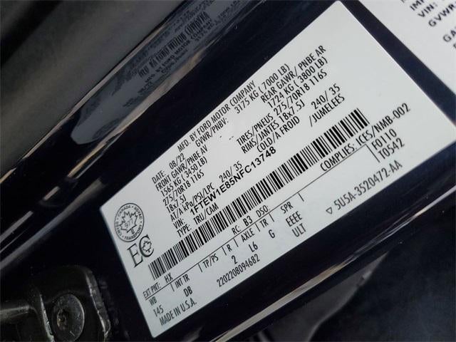 2022 Ford F-150 Tremor