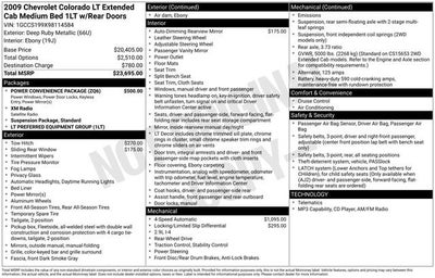 2009 Chevrolet Colorado LT