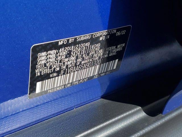 2022 Subaru WRX Manual