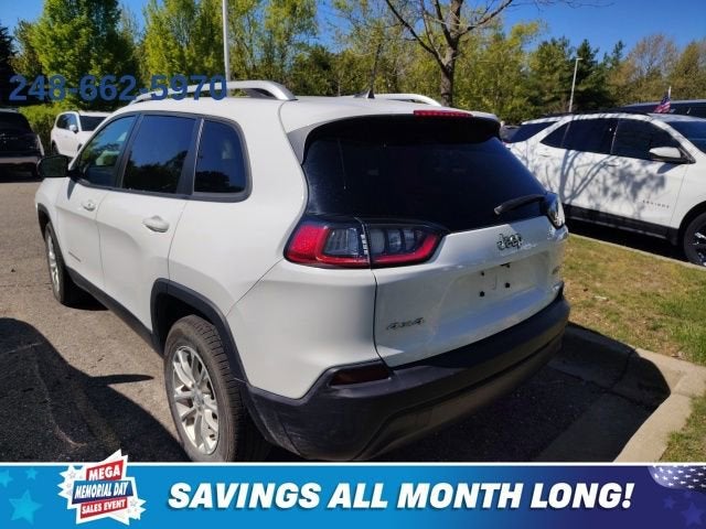 Used 2021 Jeep Cherokee Latitude with VIN 1C4PJMCB9MD242560 for sale in Novi, MI