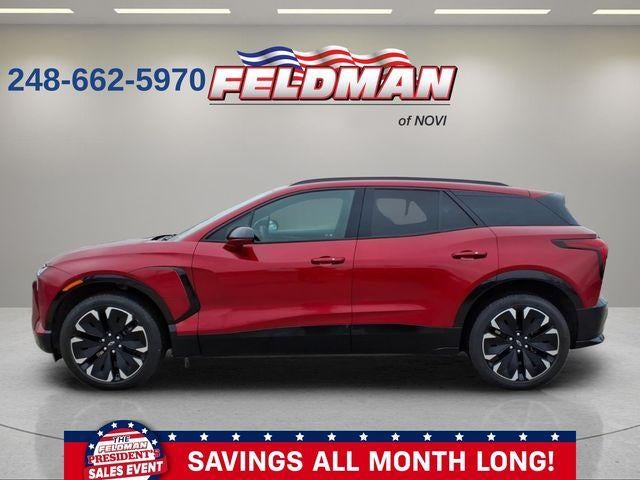 Used 2024 Chevrolet Blazer EV RS with VIN 3GNKDCRJ4RS151852 for sale in Novi, MI