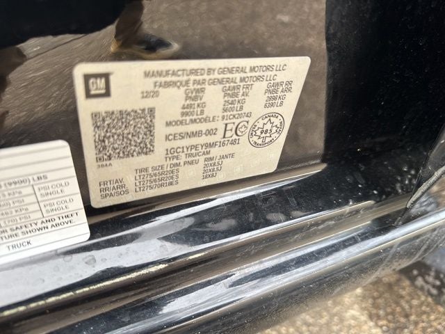 2021 Chevrolet Silverado 2500 HD LTZ