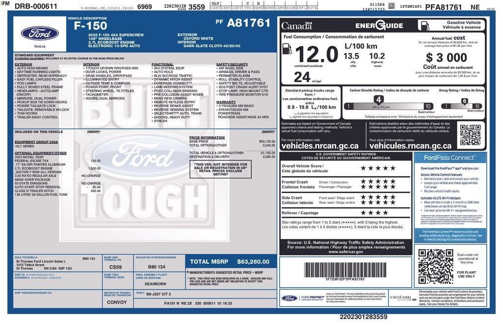 2023 Ford F-150 XLT