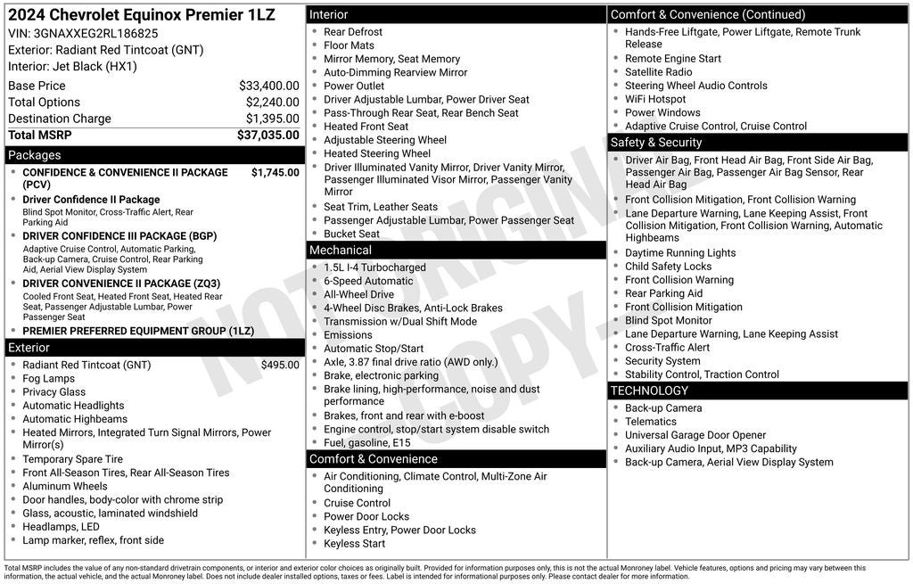 2024 Chevrolet Equinox Premier