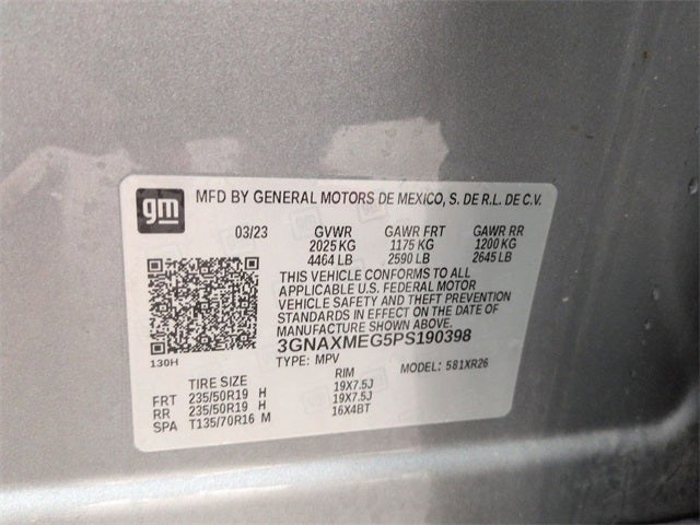 2023 Chevrolet Equinox RS