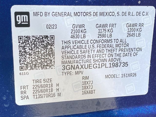 2023 Chevrolet Equinox LT