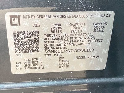 2019 Chevrolet Blazer RS