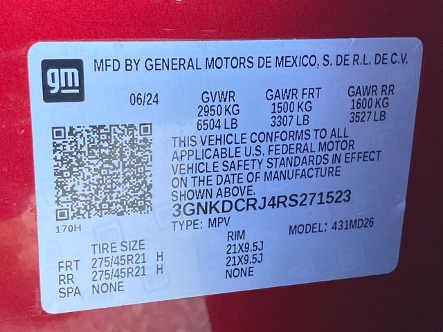 2024 Chevrolet Blazer EV RS
