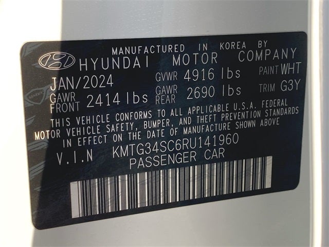 2024 Genesis G70 2.5T