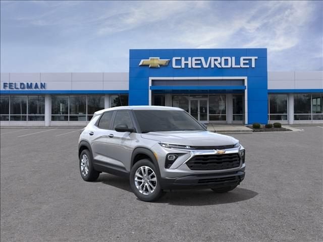 2026 Chevrolet Trailblazer LS in Sterling Gray Metallic — front three-quarter view