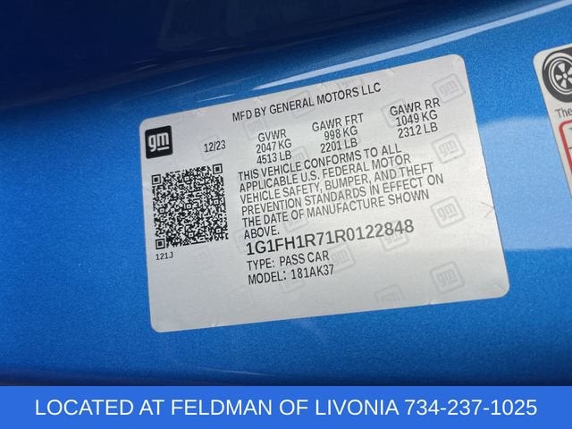 2024 Chevrolet Camaro 2SS