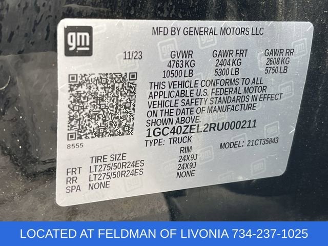 2024 Chevrolet Silverado EV RST