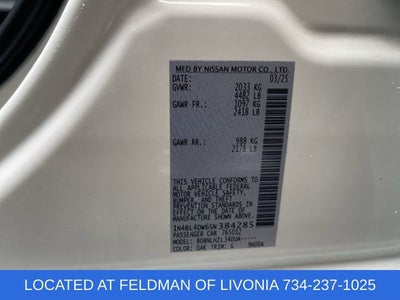 2025 Nissan Altima SV