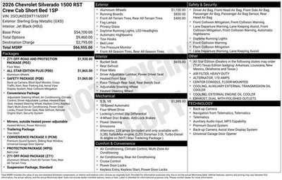 2026 Chevrolet Silverado 1500 RST