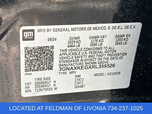 2024 Chevrolet Equinox LT