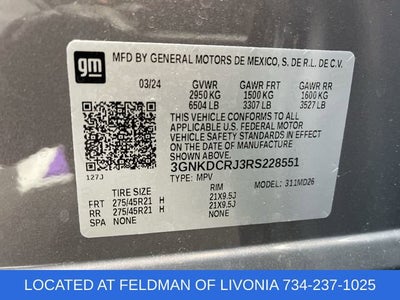 2024 Chevrolet Blazer EV RS