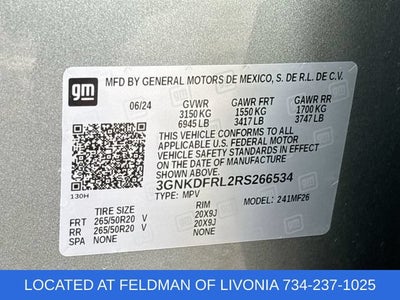 2024 Chevrolet Blazer EV Police Package eAWD Police