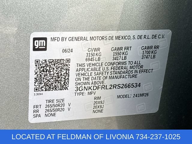 2024 Chevrolet Blazer EV Police Package eAWD Police