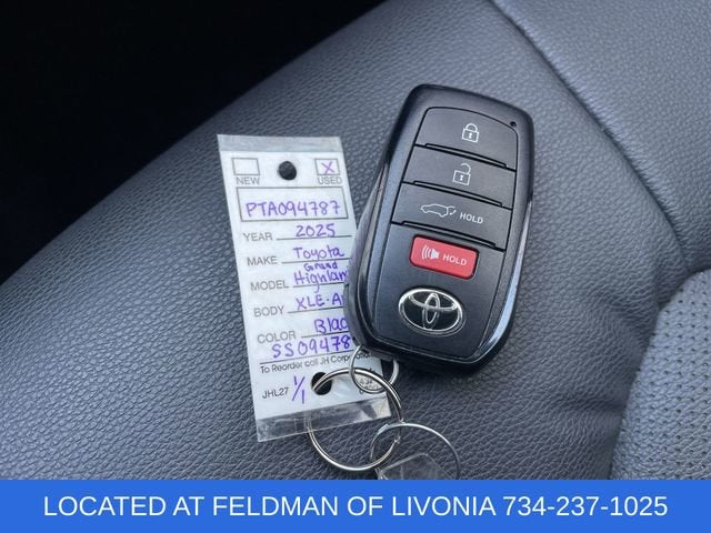 2025 Toyota Grand Highlander XLE