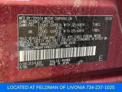 2022 Toyota RAV4 Hybrid XLE Premium