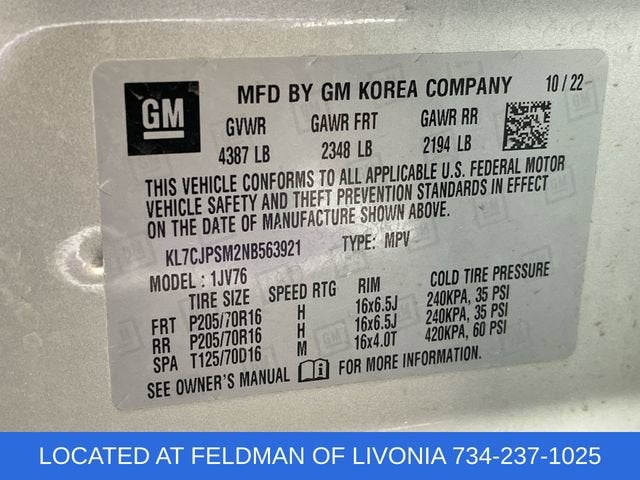 2022 Chevrolet Trax LT