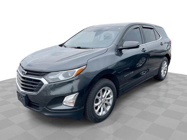 2018 Chevrolet Equinox LT in Nightfall Gray Metallic — front three-quarter view