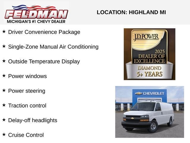 2025 Chevrolet Express Cargo WT