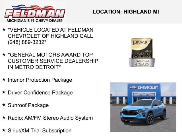 2026 Chevrolet Trax 2RS