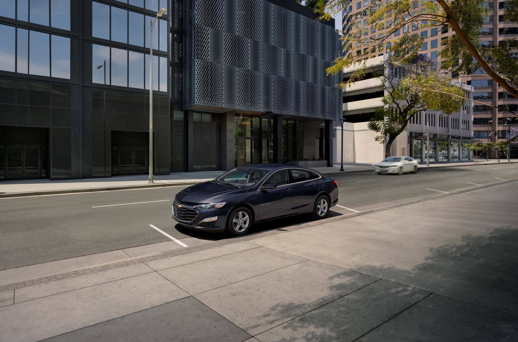 2022 Chevy Malibu on Road