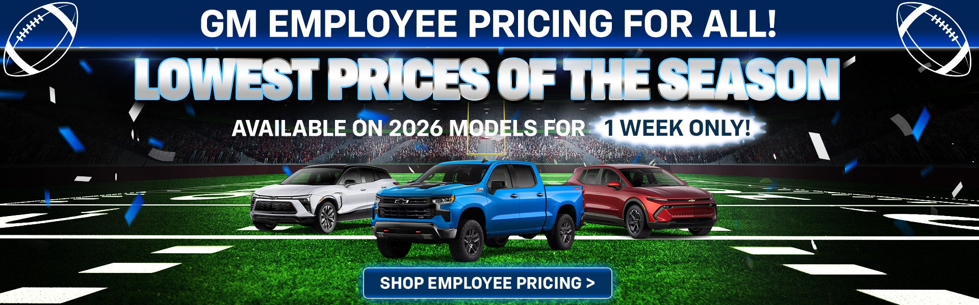 Lowest Prices of the Season