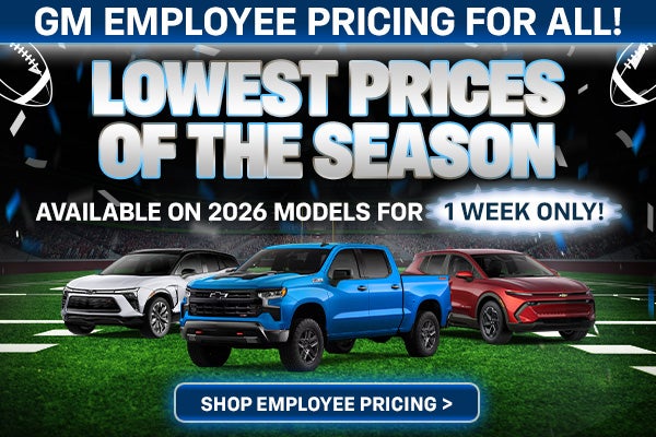 Lowest Prices of the Season