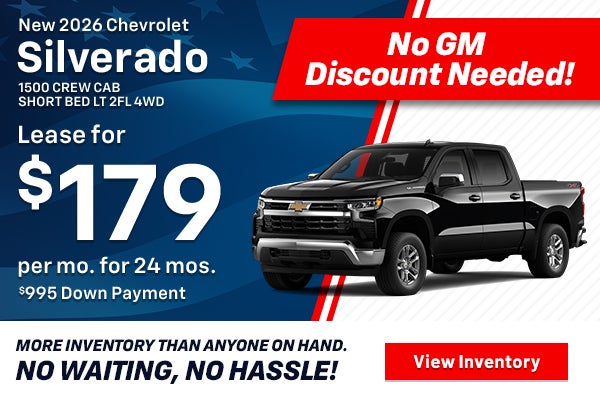 Chevy Silverado lease deal